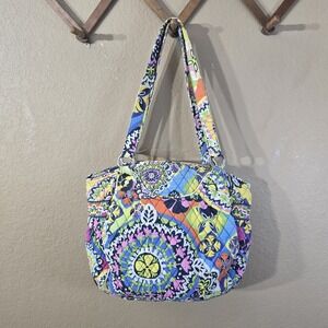 Retired Vera Bradley Rio Pleated Tote Bag